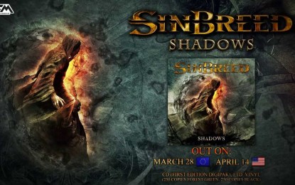 SINBREED – ‘Call To Arms’ from their sophomore album, ‘Shadows’ (Lyric Video)