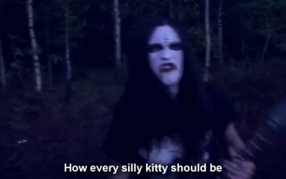 AVRIL LAVIGNE – Hello Kitty (Black Metal version)