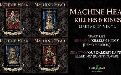 MACHINE HEAD – Δείγμα από το νέο τους κομμάτι ‘Killers & Kings’ σε demo έκδοση