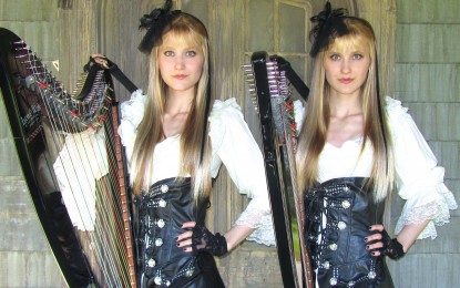 HARP TWINS – Covering IRON MAIDEN’s ‘Dance Of Death’ & ‘Fear Of The Dark’ (VIDEO)