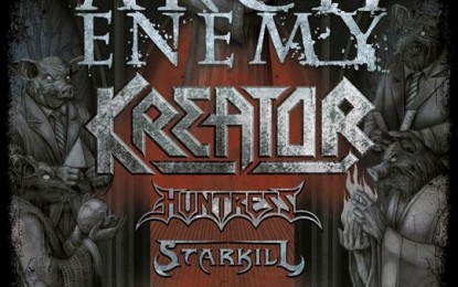 KREATOR – Ανακοινώθηκε κοινή περιοδεία μαζί με τους ARCH ENEMY, HUNTRESS & STARKILL