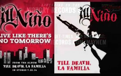 ILL NINO – Ακούστε το νέο τους κομμάτι ‘Live Like There’s No Tomorrow’