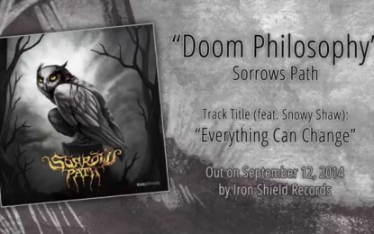 SORROWS PATH feat. SNOWY SHAW – ‘Everything Can Change’ (Official Lyric Video)