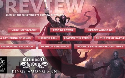 CRIMSON SHADOWS – Ακούστε το επίσημο preview του νέου τους album ‘Kings Among Men’