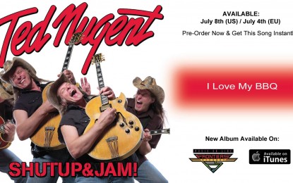 TED NUGENT – Ακούστε το νέο του τραγούδι ‘I Love My BBQ’ από το ‘Shutup&Jam!’