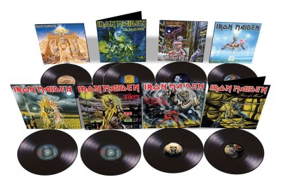 IRON MAIDEN – Επανακυκλοφορούν τα 8 πρώτα τους album σε…βινύλιο!
