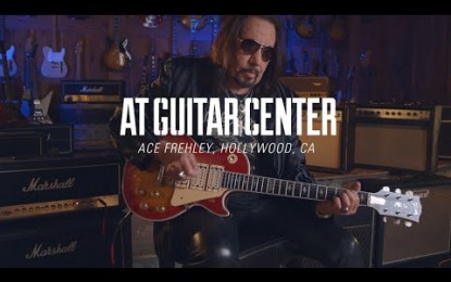 ACE FREHLEY – Στο Guitar Center Hollywood Vintage Room…