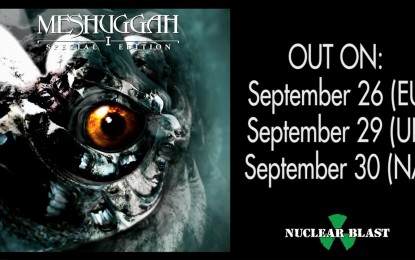 MESHUGGAH – Δείτε το trailer του ‘I: Remastered’