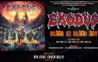 EXODUS – Ακούστε το επίσημο album trailer του ‘Blood In, Blood Out’