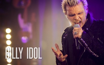 BILLY IDOL – Παίζουν live με την μπάντα του το ‘Dancing With Myself’ στα Guitar Center Sessions