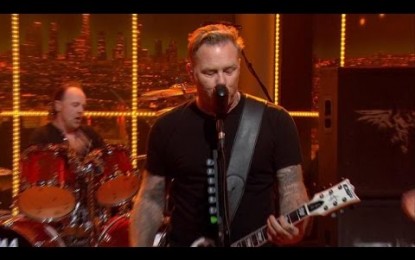 METALLICA – Παίζουν το ‘Fuel’ στο ‘The Late Late Show With Craig Ferguson’