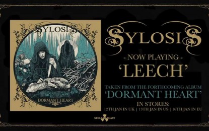 SYLOSIS – Ακούστε το ΝΕΟ τους τραγούδι ‘Leech’ από το άλμπουμ ‘Dormant Heart’