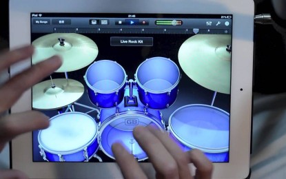 iPad Drum Solo…