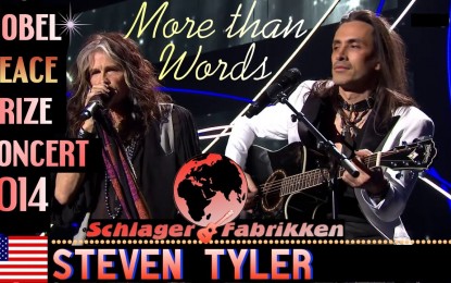 STEVEN TYLER & NUNO BETTENCOURT – Μαζί σε κοινή ακουστική εμφάνιση στο Nobel Peace Prize Concert του Όσλο