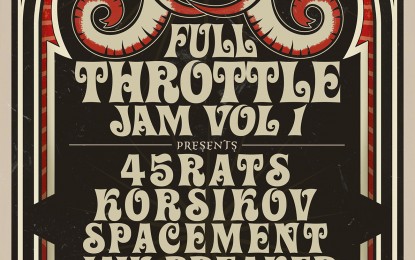 LIVE: FULL THROTTLE JAM vol. 1 (45RATS, KORSIKOV, SPACEMENT, JAW BREAKER) – 18/1/2015 @ Kyttaro Live, Athens, Greece