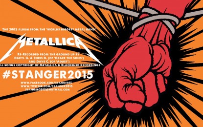 #STANGER2015 – 3 οπαδοί των METALLICA ξανα-ηχογραφούν ολόκληρο το St. Anger!!