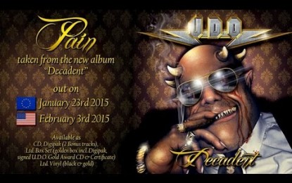 U.D.O. – Ακούστε το ΝΕΟ του κομμάτι με τίτλο ‘Pain’