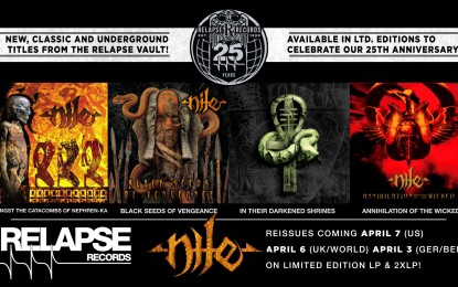 NILE – Δείτε το επίσημο trailer σχετικά με τις επανεκδόσεις των βινυλίων τους