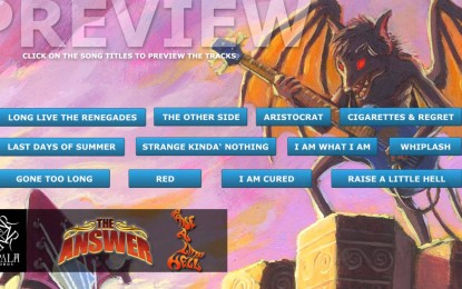 THE ANSWER – Επίσημο Preview για το ΝΕΟ τους επερχόμενο album με τίτλο ‘Raise A Little Hell’