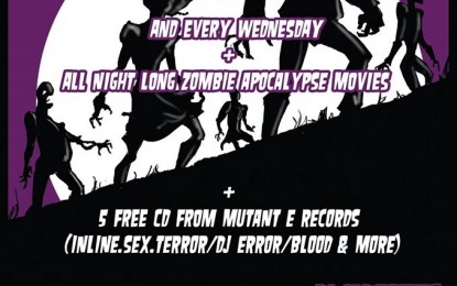 PARTY: 25/3/2015 – NIGHT OF THE LIVING DEAD @ Bat City, Athens, Greece