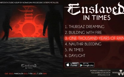 ENSLAVED – Ακούστε ολόκληρο το ΝΕΟ τους album ‘In Times’