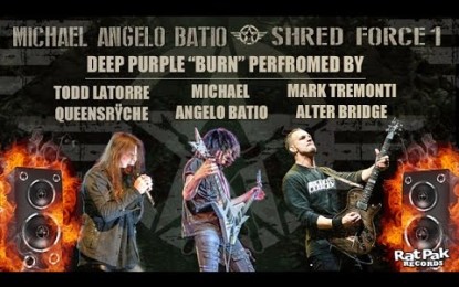 MICHAEL ANGELO BATIO – Ακούστε το κλασικό ‘Burn’ με τη συμμετοχή των Mark Tremonti (Alter Bridge) & Todd LaTorre (Queensryche)