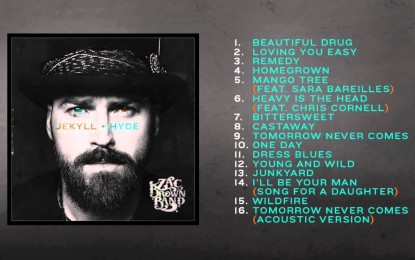 ZAC BROWN BAND – ΝΕΟ album preview για το ‘Jekyll & Hyde’