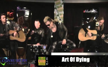 ART OF DYING – Παίζουν ακουστικό σετ live στο studio του 95 WIIL ROCK