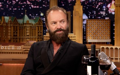 STING – Δοκιμασία κρασιού παρέα με τον JIMMY FALLON…