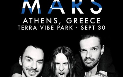 THIRTY SECONDS TO MARS – Έρχονται ξανά στην Ελλάδα στις 30 Σεπτεμβρίου στο Terra Vibe Park!