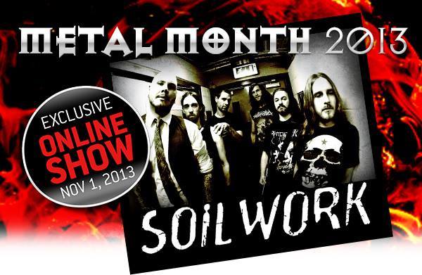 SOILWORK – Free Live Concert Stream NOW (2/11/2013)