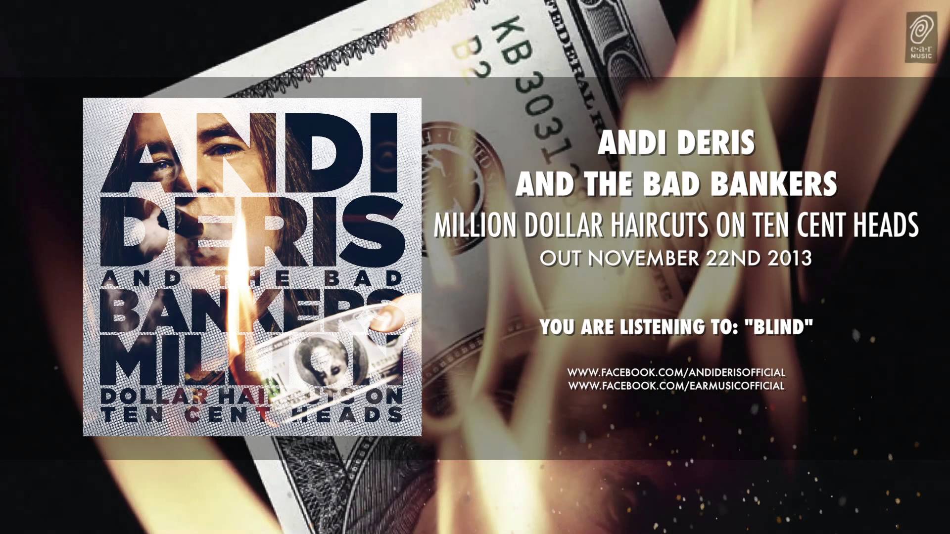 ANDY DERIS’ BAD BANKERS – ”Blind” new song available for streaming