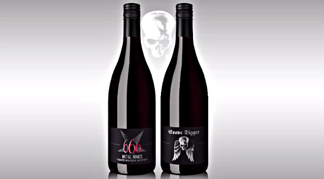 GRAVE DIGGER – Launched their own wine via 666 Metal Wines!