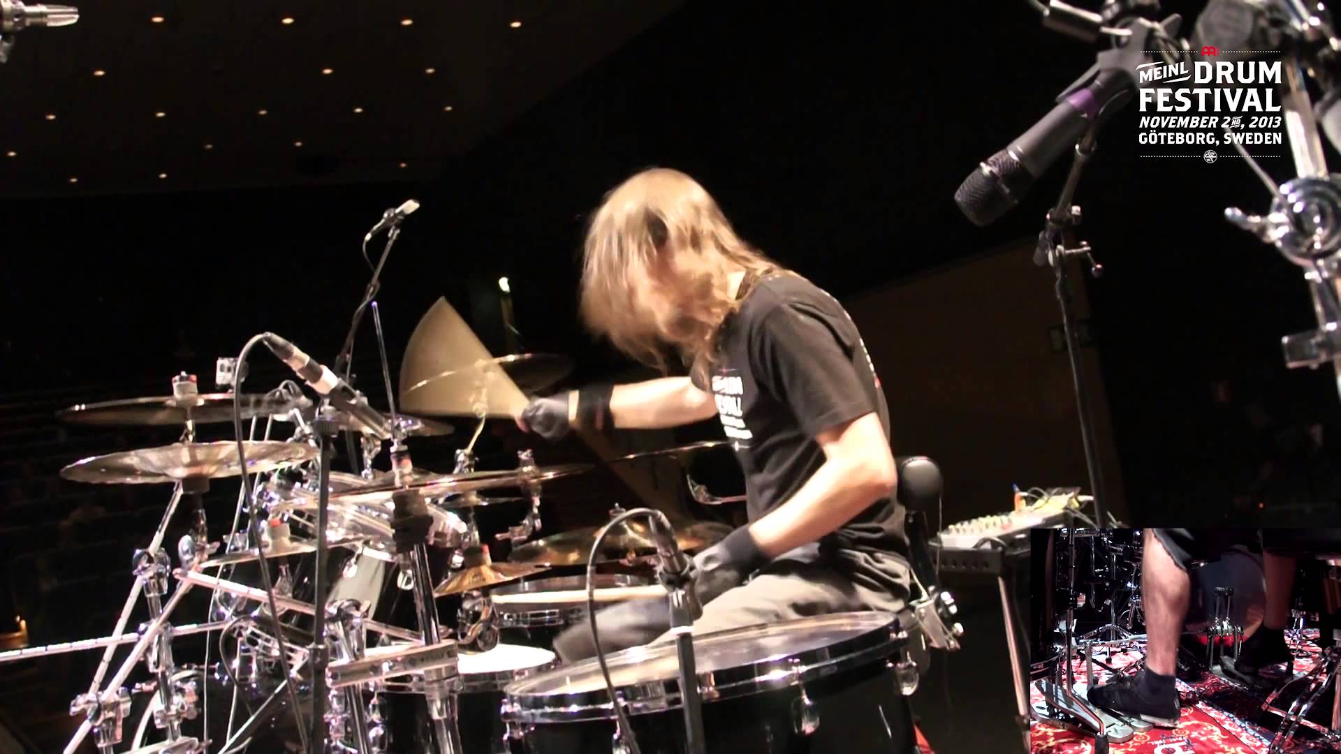 SOILWORK – Dirk Verbeuren’s video footage performing at Meinl’s Drum Festival