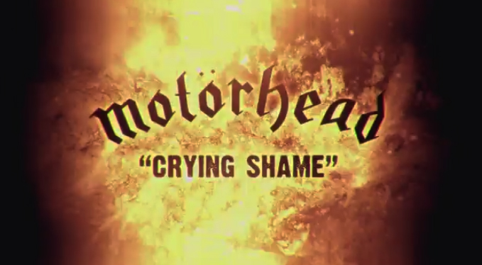 MOTORHEAD – ‘Crying Shame’ from their latest album, ‘Aftershock’ (Lyric Video)