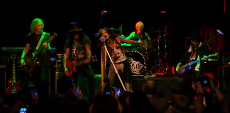 AEROSMITH ft. SLASH – Live together at the ‘Whisky a Go Go’!