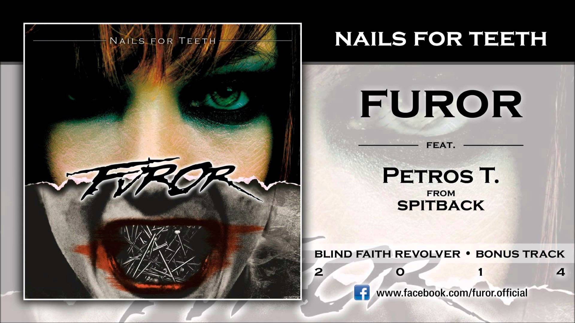 FUROR – Το ακυκλοφόρητο ‘Nails for Teeth’ διαθέσιμο για δωρεάν online streaming