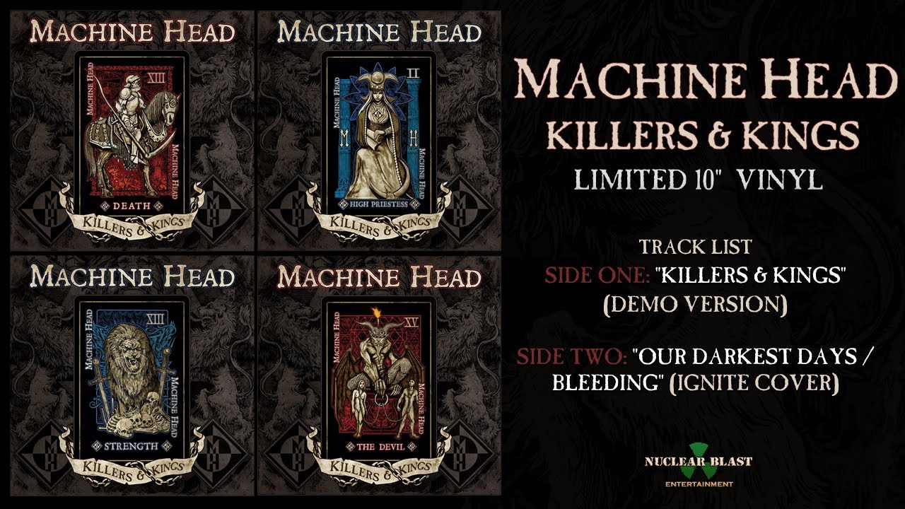 MACHINE HEAD – Δείγμα από το νέο τους κομμάτι ‘Killers & Kings’ σε demo έκδοση