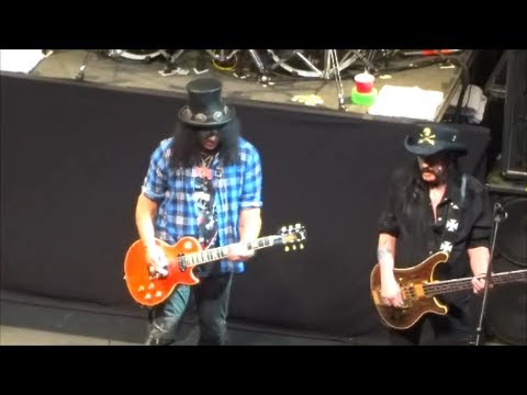 Ο SLASH στη σκηνή με τους MOTORHEAD στο Los Angeles, στις 11/4/2014 (VIDEO)