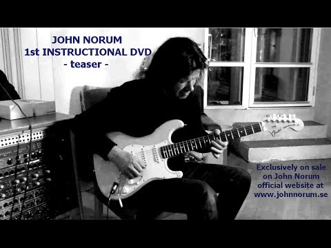 JOHN NORUM (EUROPE) – Teaser for upcoming instructional DVD