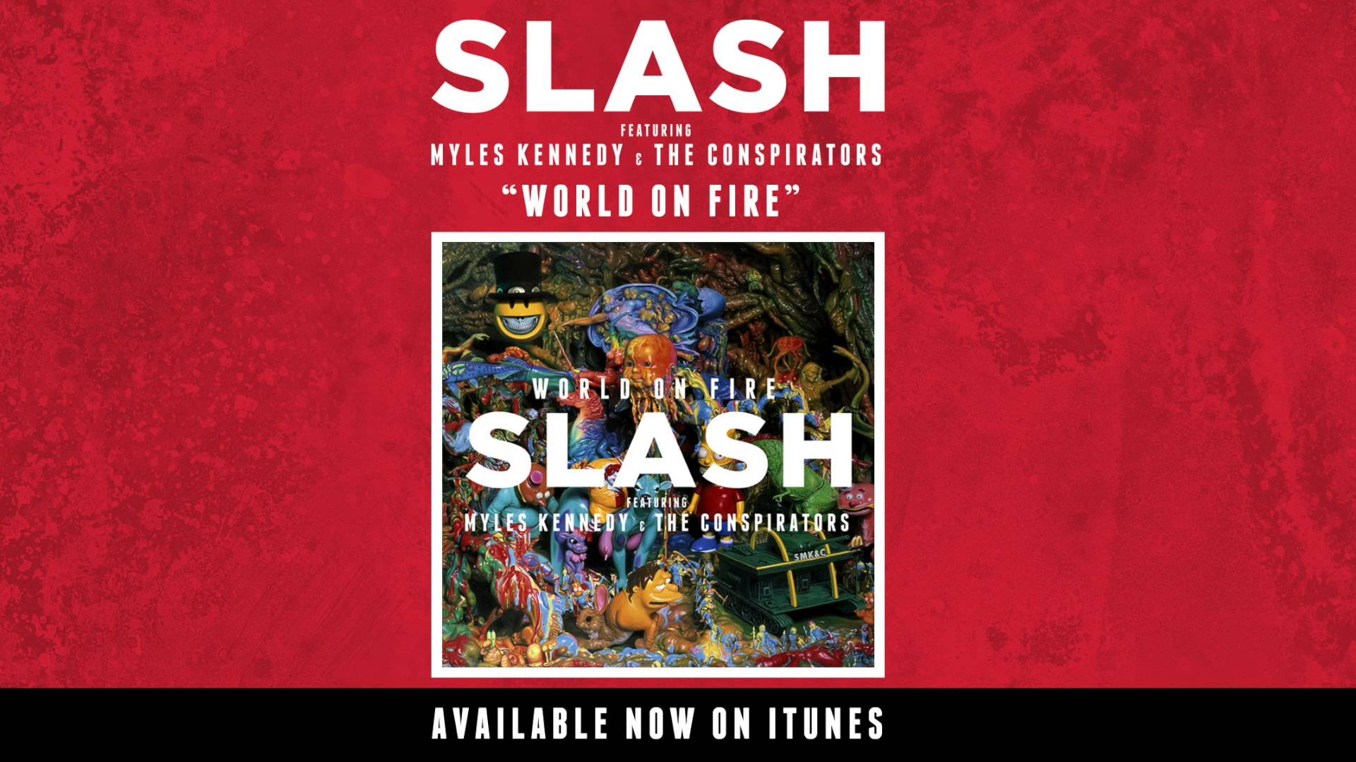 SLASH ft MYLES KENNEDY & THE CONSPIRATORS – Ακούστε το ολοκαίνουργιο single ‘World On Fire’