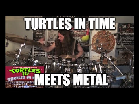 Teenage Mutant Ninja Turtles Meets Metal/Rock Drums