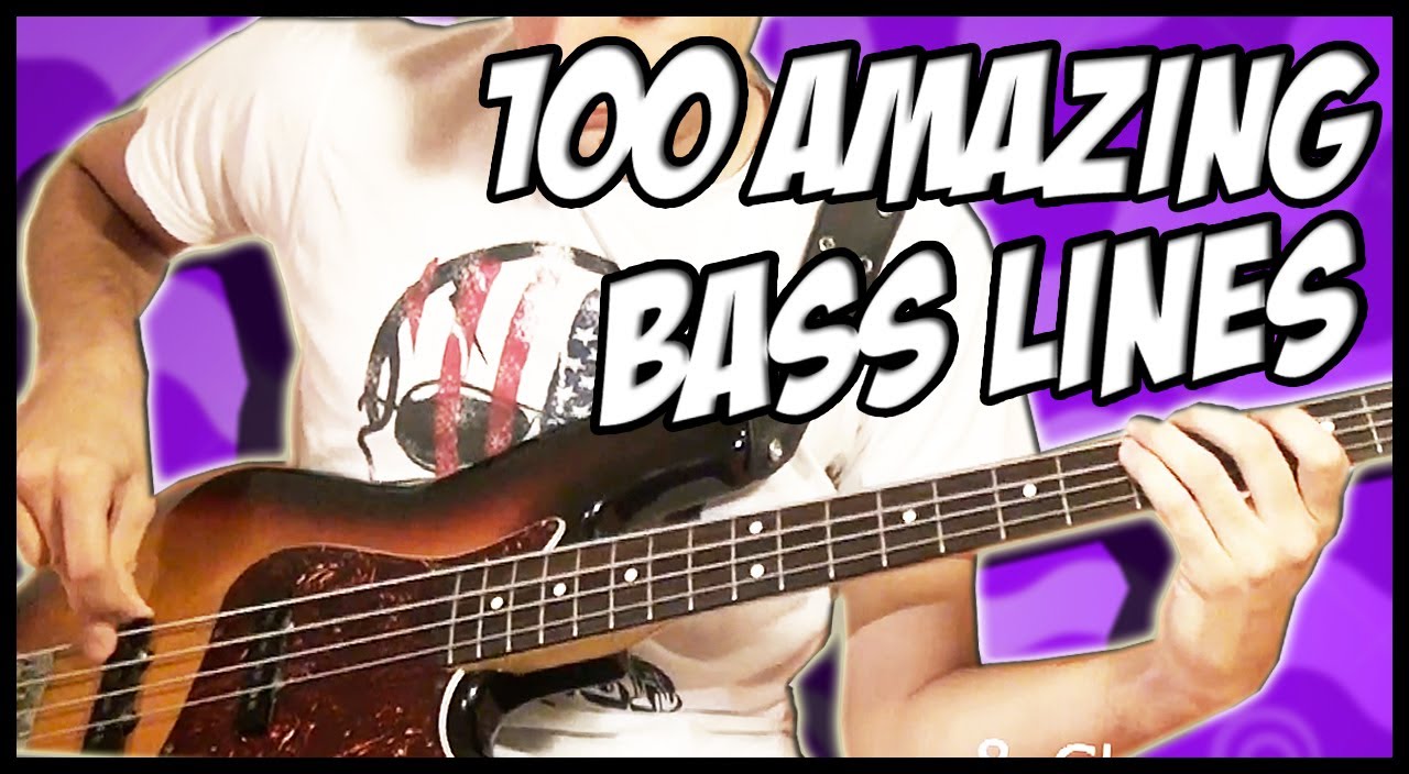100 AMAZING BASS LINES – Το μπάσσο στα καλυτερά του μέσα σε 13 μόλις λεπτά