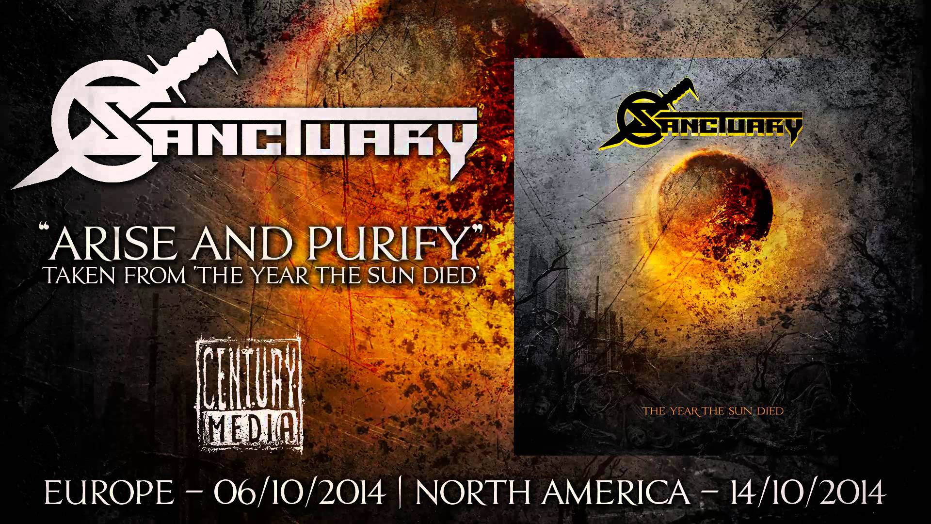 SANCTUARY – Ακούστε το ΝΕΟ τους κομμάτι ‘Arise and Purify’