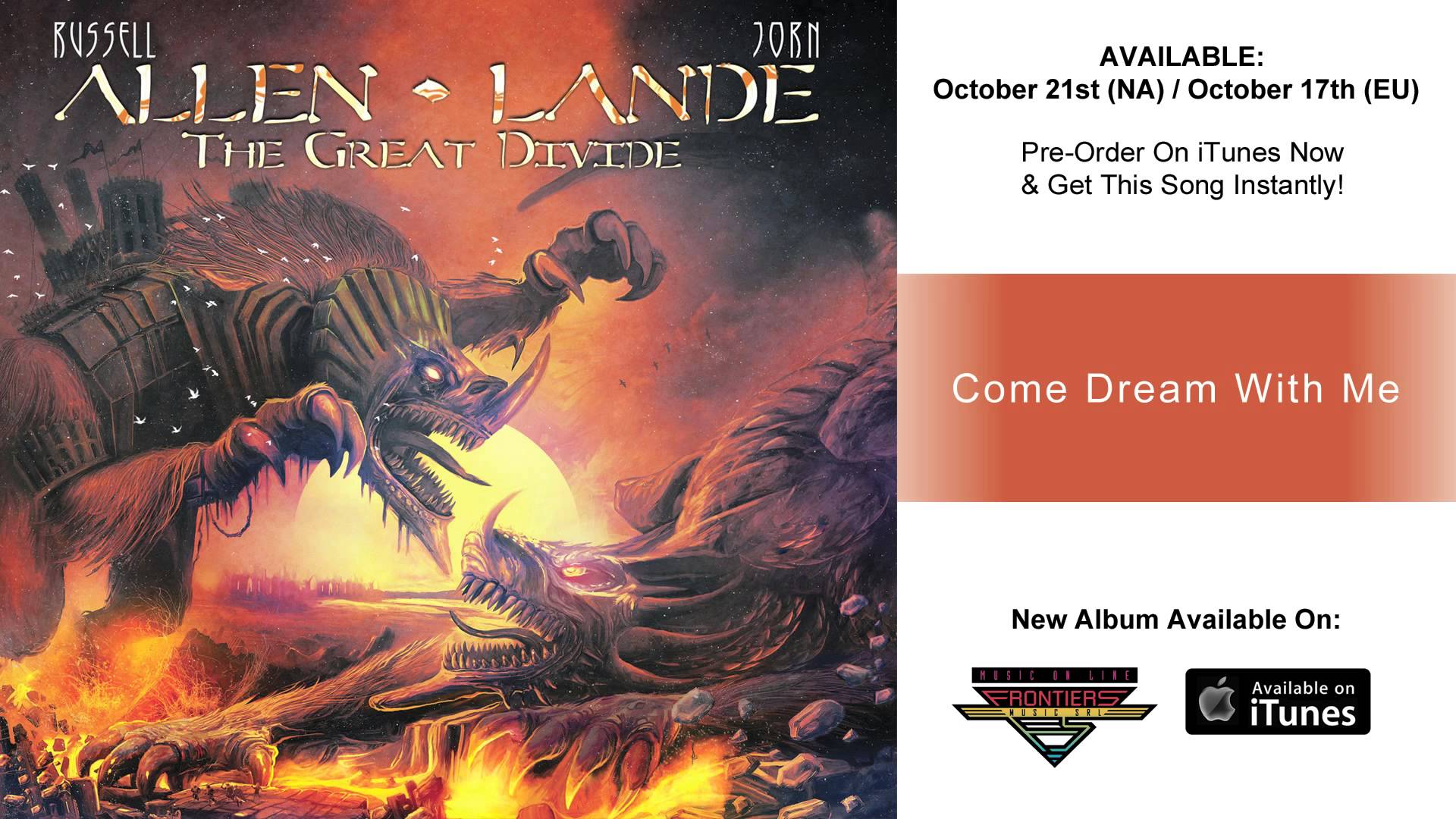 ALLEN/LANDE – Ακούστε ένα ΝΕΟ τους κομμάτι με τίτλο ‘Come Dream With Me’