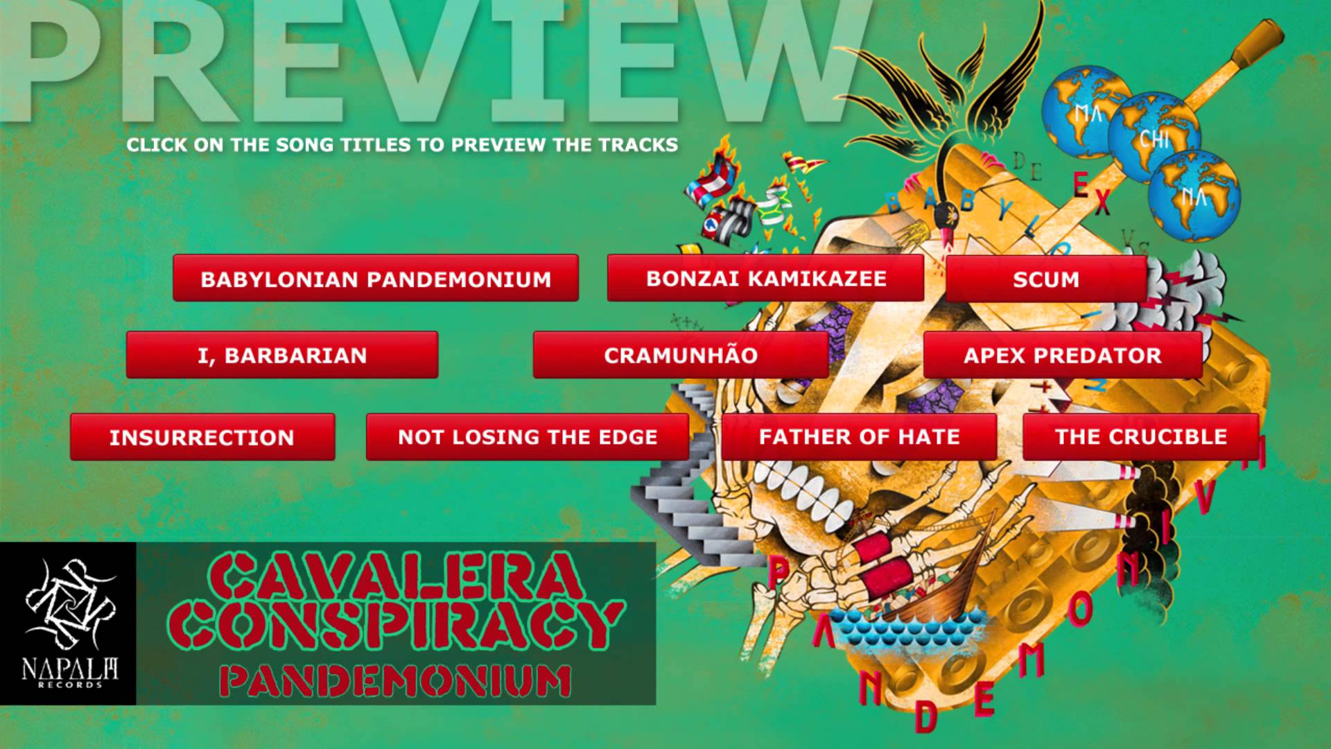 CAVALERA CONSPIRACY – Ακούστε δείγματα από το ΝΕΟ τους δίσκο ‘Pandemonium’