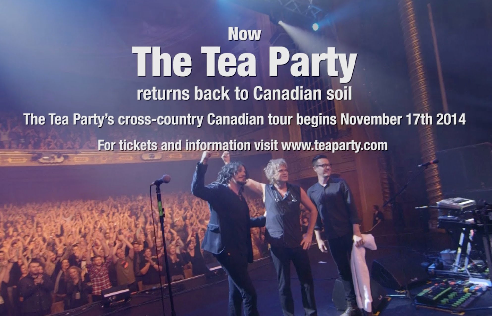 THE TEA PARTY – Tour Highlights από την φετινή τους περιοδεία στην Αυστραλία!