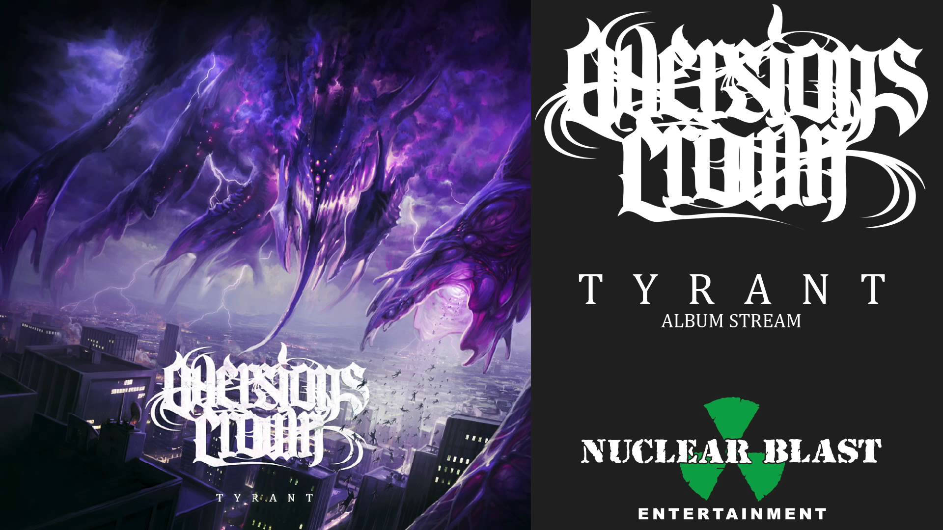 AVERSIONS CROWN – Ακούστε όλο το άλμπουμ ‘Tyrant’