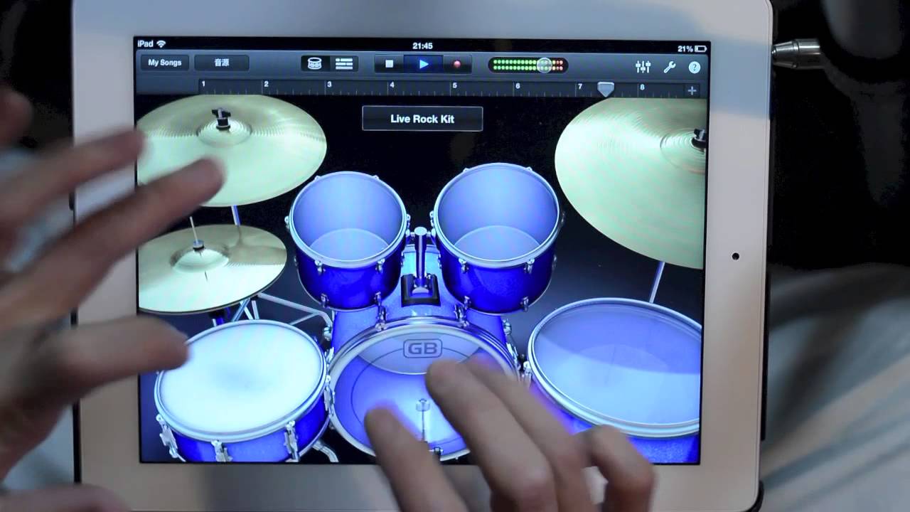 iPad Drum Solo…