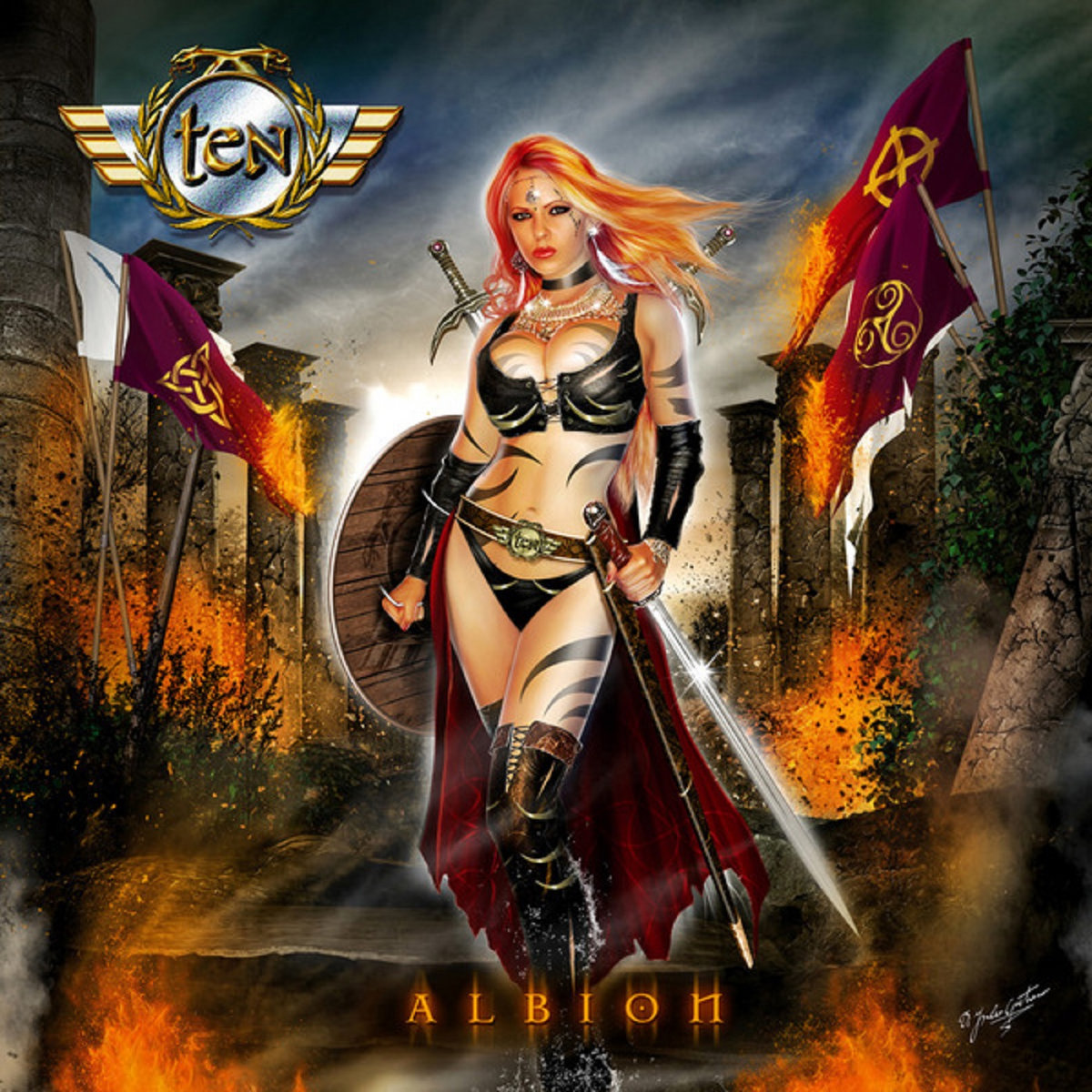 REVIEW: ΤΕΝ – Albion (2014) (Rocktopia Records)